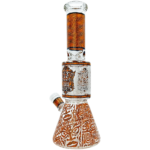 11" Tribal Decal Showerhead Mini Beaker - Image 5