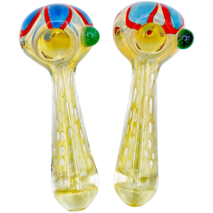 5" Fume Flower Glass Hand Pipe