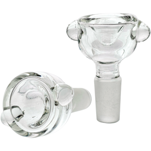 2" 14mm Clear Bubble Flower Bowl