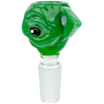 2.5" 14mm Sculpted Grogu Baby Yoda Glass Flower Bowl - Image 7