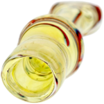 3" Flat Mouth Fume Color Swirl Chillum - Image 8