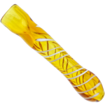 3.5" Color w/ White Swirl Chillum - Image 5