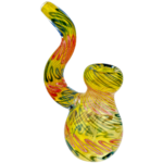 7" Fume Color Wrap Trunk Neck Bubbler - Image 5