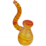 7" Fume Color Wrap Trunk Neck Bubbler - Image 7