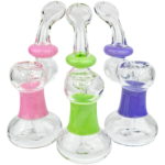 7" Color Accent Waist & Neck Maria Bubbler