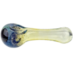 3.5" Fume Body Frit Head Hand Pipe - Image 6