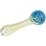 3.5" Fume Body Frit Head Hand Pipe - Image 9