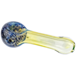 3.5" Fume Body Frit Head Hand Pipe - Image 8