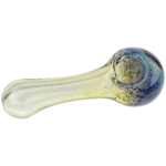 3.5" Fume Body Frit Head Hand Pipe - Image 10