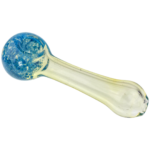 3.5" Fume Body Frit Head Hand Pipe - Image 7