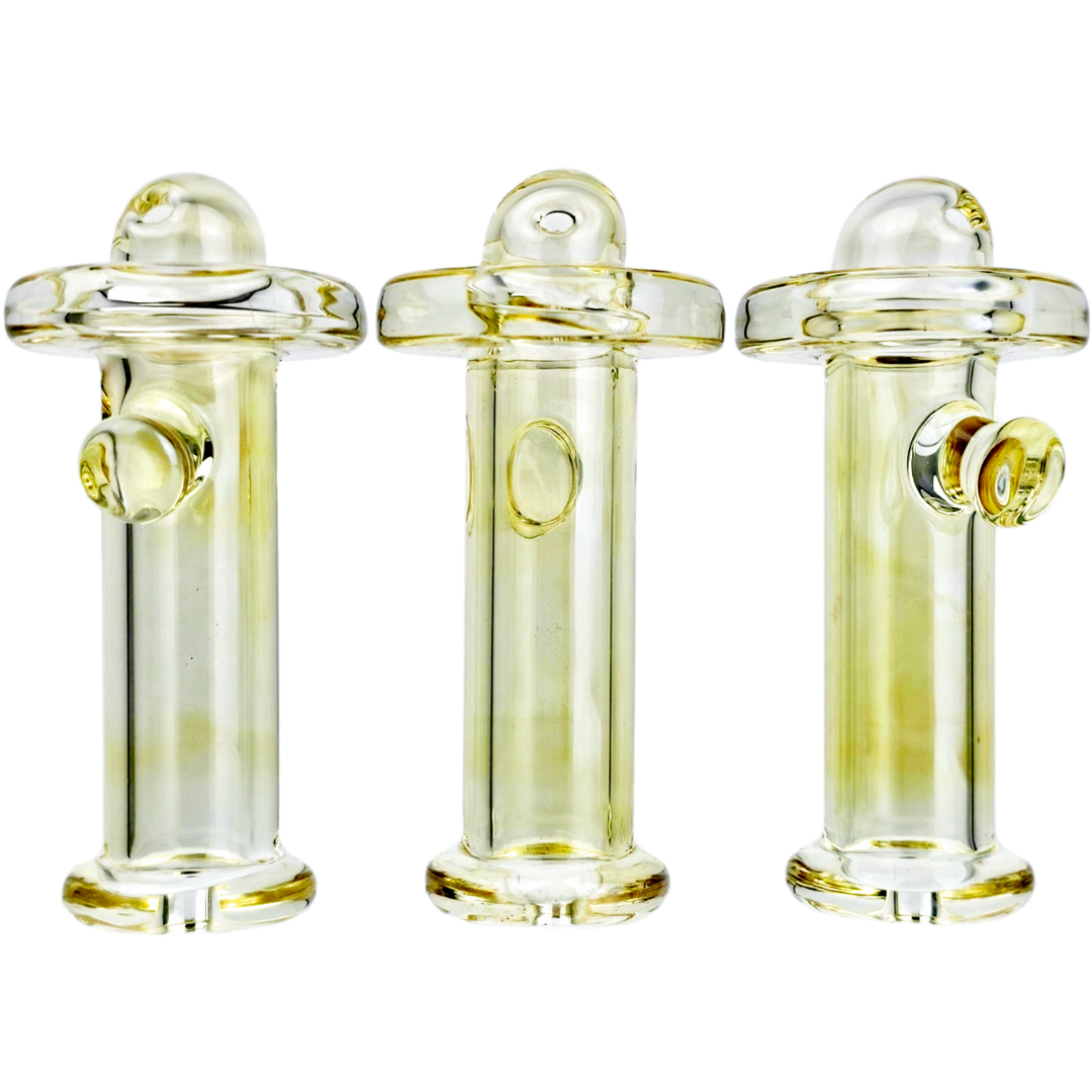 A75194 Carb Caps 2.5" Fume Straight Mini Tube Carb Cap - Image 1