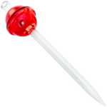 5" Lollipop Glass Dab Tool Carb Cap Combo - Image 2