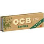 OCB Bamboo 1 ¼  Papers + Tips - Image 3