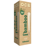 OCB Bamboo 1 ¼ Cones 100 Count Tower - Image 2
