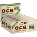 OCB Organic Hemp Slim Papers + Tips - Image 2