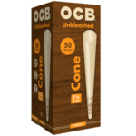 OCB Unbleached 1 ¼ Cones 50 Count Tower - Image 3