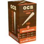 OCB Unbleached King Cones – 3 Count / 24 Packs - Image 2