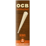 OCB Unbleached King Cones – 3 Count / 24 Packs - Image 3