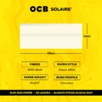 OCB Solaire Slim Papers + Tips - Image 4
