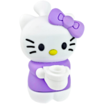 5.5" Silicone Hello Kitty Bubbler - Image 9