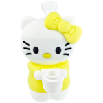 5.5" Silicone Hello Kitty Bubbler - Image 8