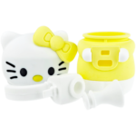 5.5" Silicone Hello Kitty Bubbler - Image 3