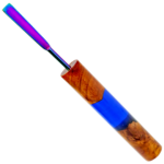 Round Sesh Sceptor Dab Tool V2 - Cobalt - Image 3