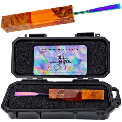 Square Sesh Sceptor Dab Tool V2 - Amber