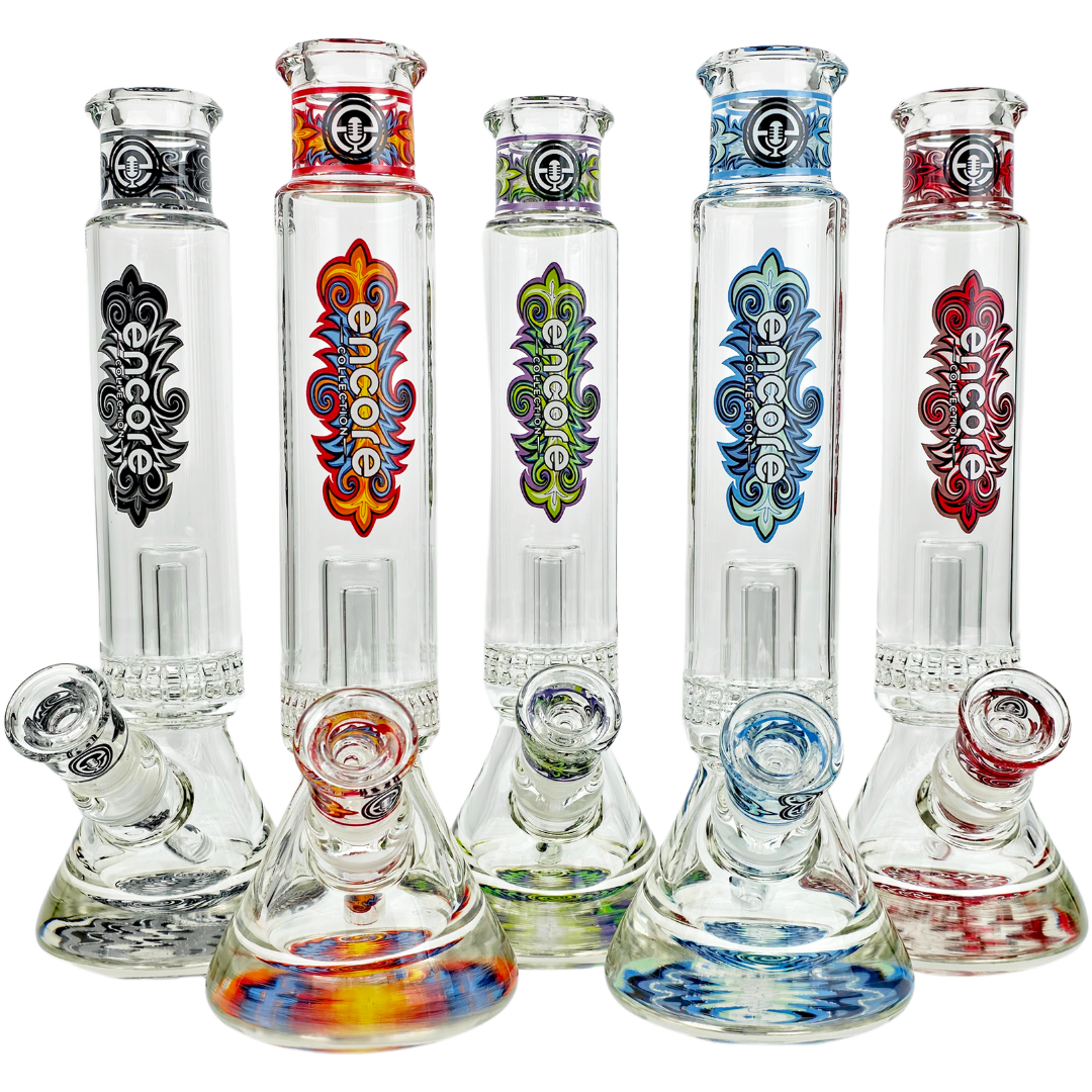 EC-WR7750 Bongs 12" Encore Unbreakable Perc Pounder - Image 1