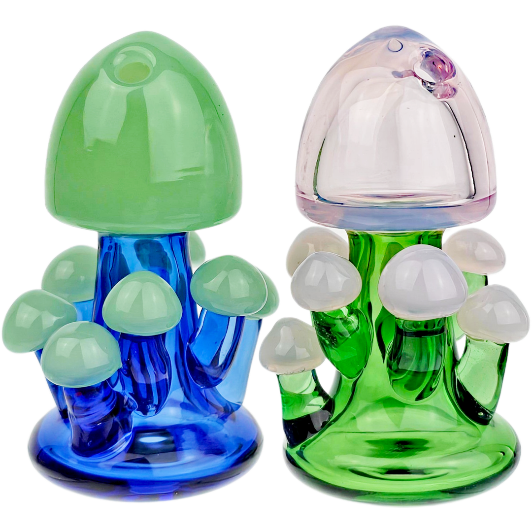 FCD1320 Carb Caps 2" Sculpted Mushrooms Carb Cap - Image 1