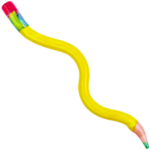 6" Wavy Glass Pencil Dab Tool - Image 2