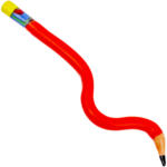 6" Wavy Glass Pencil Dab Tool - Image 4