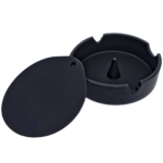 4" Silicone Ash Tray w/ Lid - Image 5