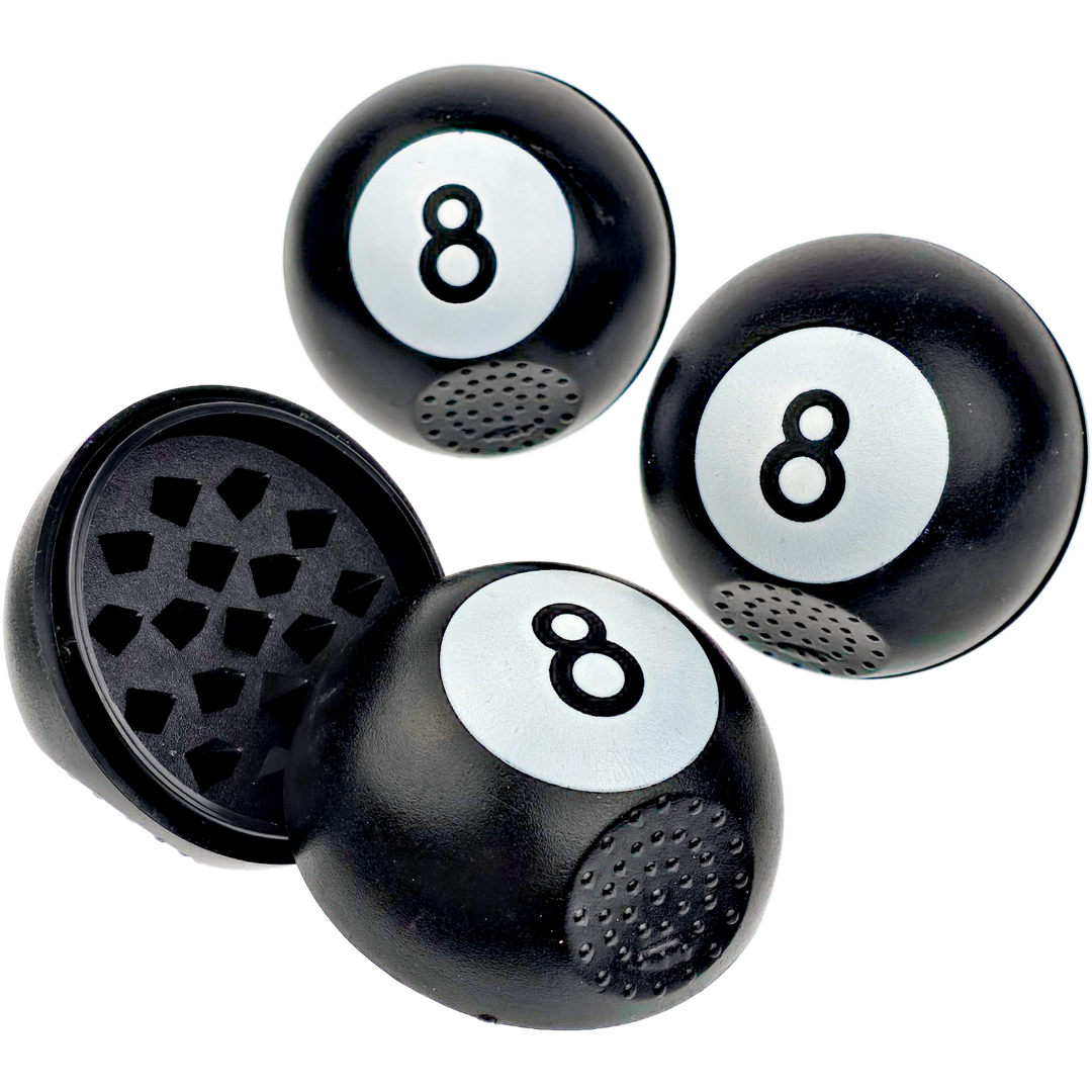 NG1068 8 Ball Grinders 2" Plastic 8 Ball Grinder - Image 1