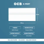 OCB X-Pert XXL Rolling Papers - Image 4