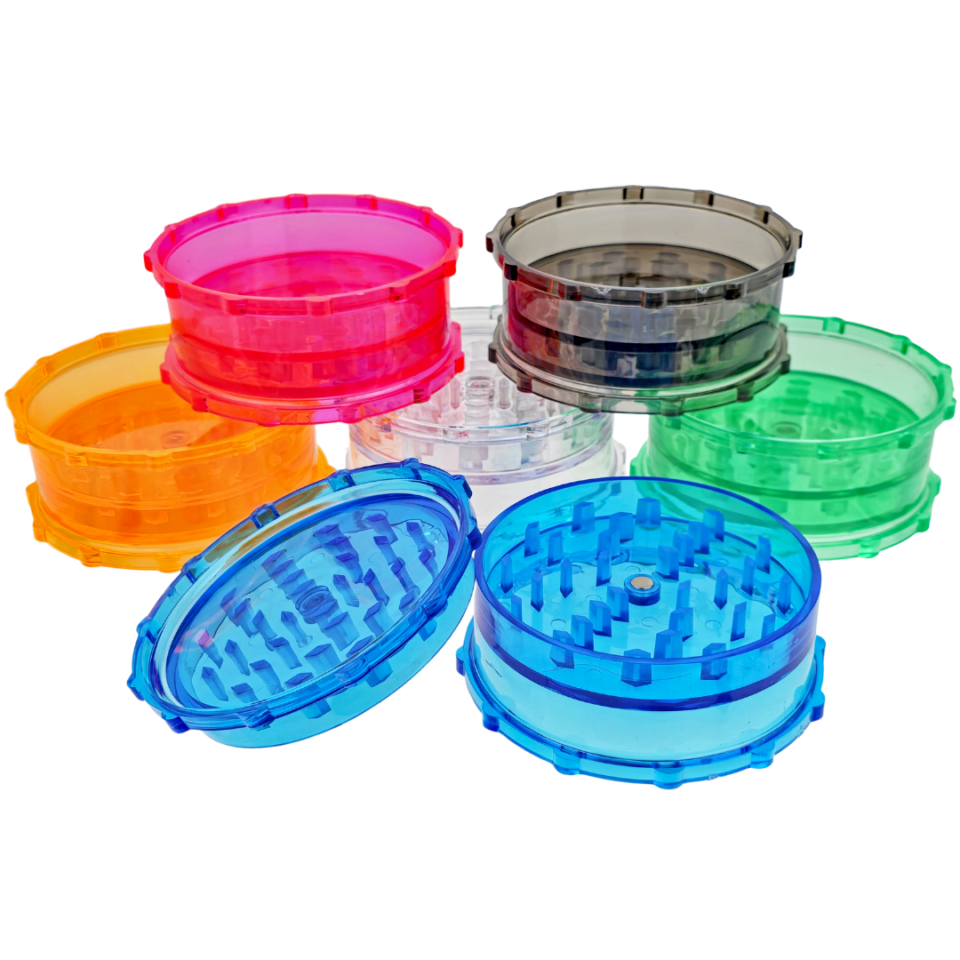 PSG-031-100MM Cannabis Grinders 4" Deep Plastic Grinder - Image 1