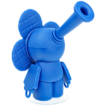 5" Silicone Standing Flower Guy Bong - Image 5