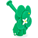 5" Silicone Standing Flower Guy Bong - Image 4