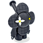 5" Silicone Standing Flower Guy Bong - Image 6