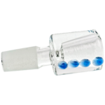 3" 14mm Clear Can w/ Color Dot Flower Bowl - Image 3