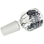 2.5" 14mm Decal Wigwag Flower Bowl - Image 2