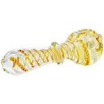 4.5" Color Cane Twist Maria Body Hand Pipe - Image 4