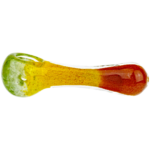 5" Tri Color Frit Thick Hand Pipe - Image 2