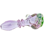 5" Assorted Pink Hand Pipe w/ Dots - Image 6