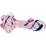 5" Assorted Pink Hand Pipe w/ Dots - Image 7