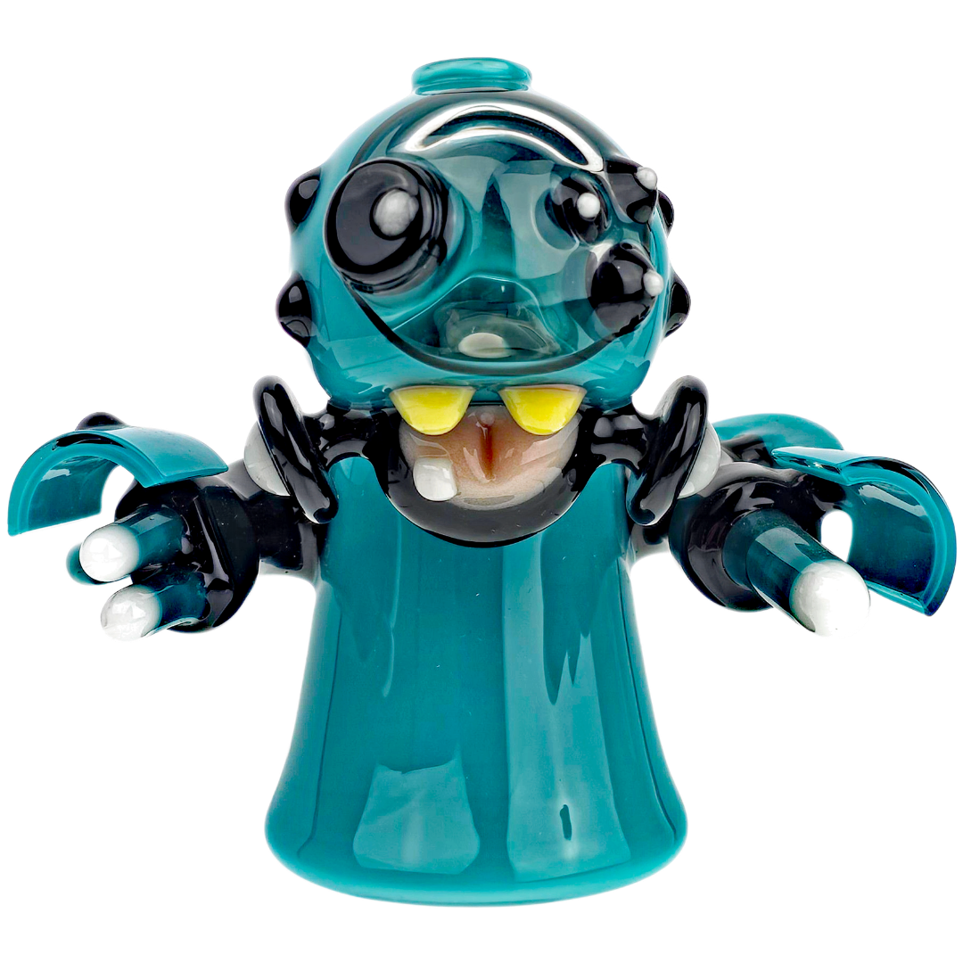 KERBY ARMED BOT BLUE Heady Rig Kerby Armed Bot - Blue - Image 1