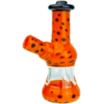 4.5" Rude Boy Cheeto Print Mini Bottle - Orange
