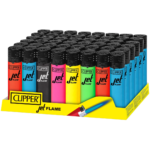 Clipper Lighters CKJ11 Solid Fluo BW - Image 2