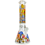 14" Mushroom Mix Decal Beaker - Image 2