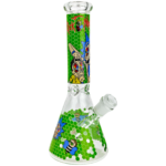10" Rick & Morty Honeycomb Decal Beaker (one off) - Image 4